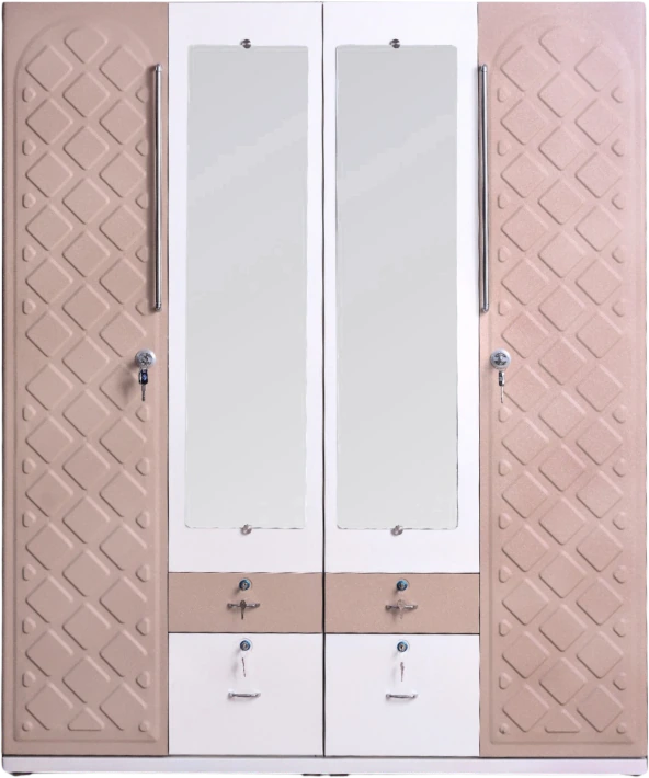Coolzone Vintage 64 4-door steel almirah
